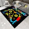 Gamer Rugs for Bedroom Playroom Boys Teen Game Gamepad Carpet Bathroom Kitchen Living Room Floor Mat Home Decor Non-Slip Doormat