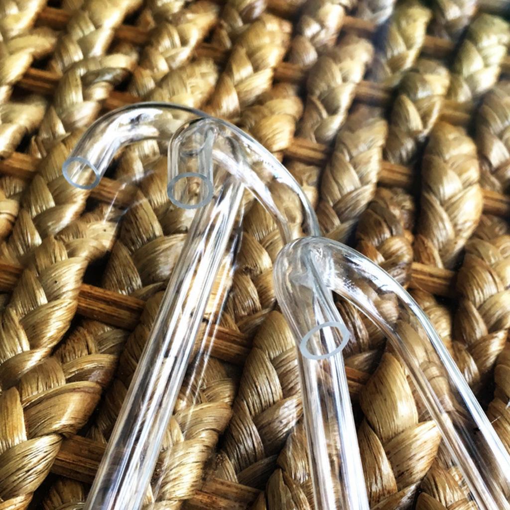 Aquarium Airline Tubing Clear Acrylic Connectors U Shape Fish for Tank Air Tube Transparent Plastic Pipe Various Sizes