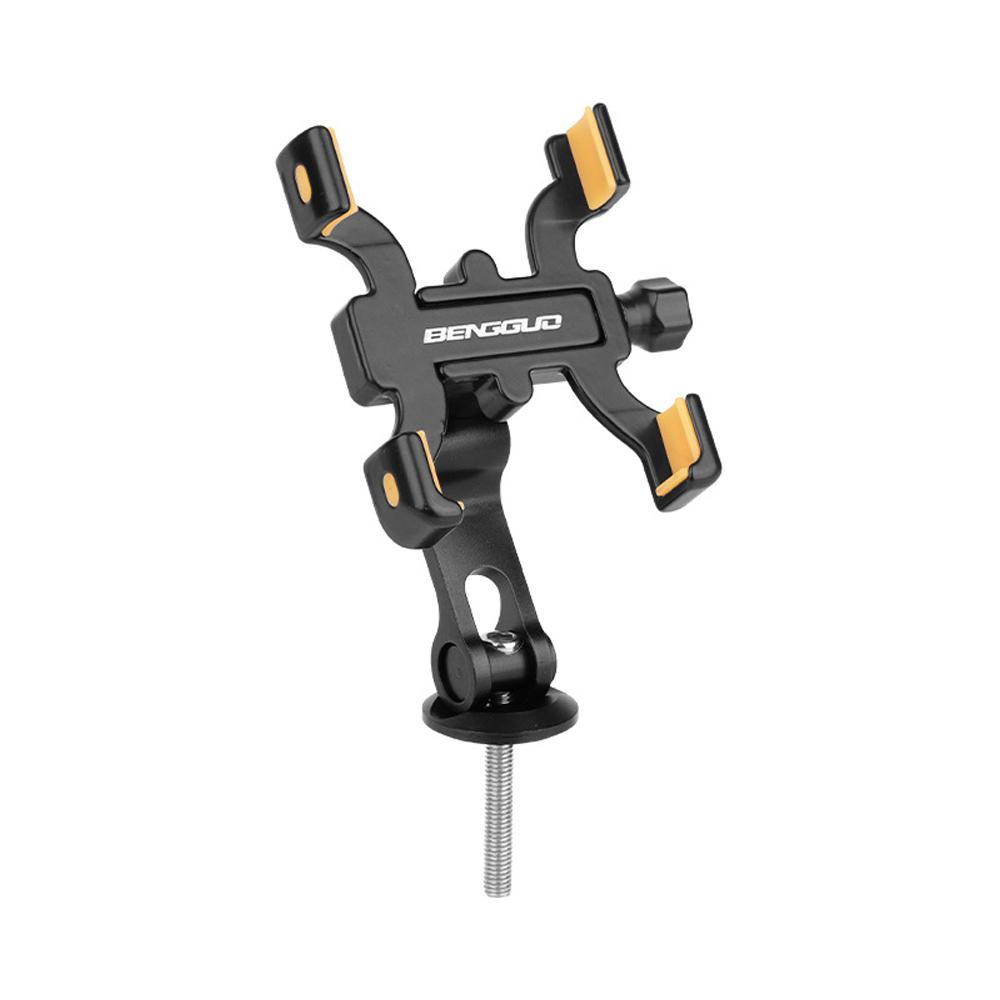 Telescopic Phone Mount Cycling Phone Holder Aluminum Alloy Bike Phone Holder