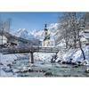 Puzzle Korea Ramsau Church Jigsaw Puzzle 3513 In Bavaria, Korean Popular Puzzles