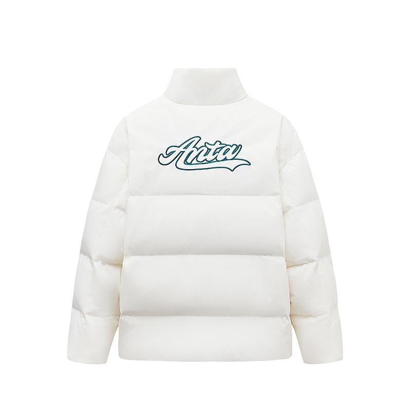 Мужская куртка Anta Life Collection Пуховик Унисекс Цвет: Слоновая кость Белый