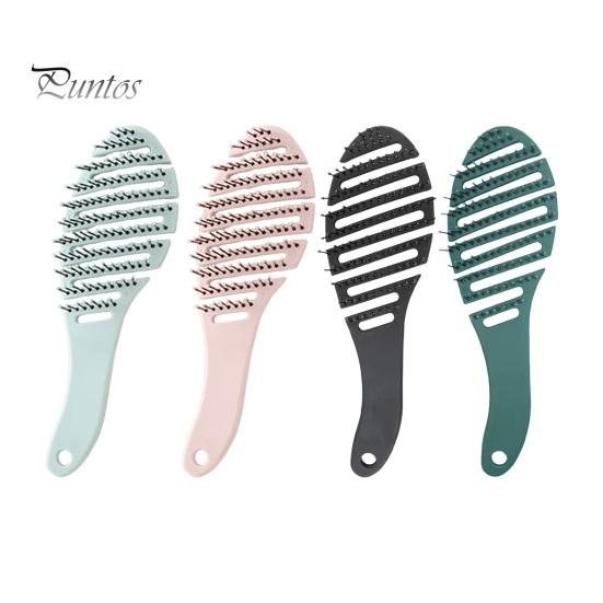 Вентилируемая щетка для волос с мягкой щетиной, массаж головы, портативная антистатическая расческа для укладки волос, распутывающая расческа на воздушной подушке для женщин и девочек, парикмахерские инструменты