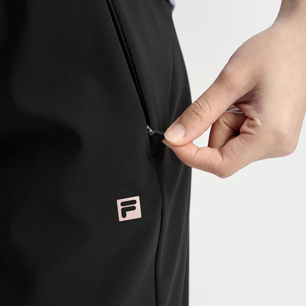 Fila Серия Фитнес Простые Повседневные Универсальные Удобные Вязаные Спортивные Брюки Женские брюки A11W531611F-BK