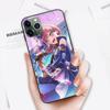 Чехол для телефона с милой девушкой Bang Dream для IPhone 14 13 12 11 XS X 8 7 6 Plus Mini Pro Max SE 2022, мягкий черный чехол для телефона