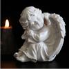 Resin Angel Garden Figure Unique Winged Angel Statue Home Garden Decoration Napping Angle Sculpture Desktop Decorative Statue