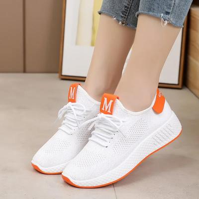 Fly Woven Mesh дышащие кроссовки женские новые повседневные туфли модные кокосовые трендовые туфли