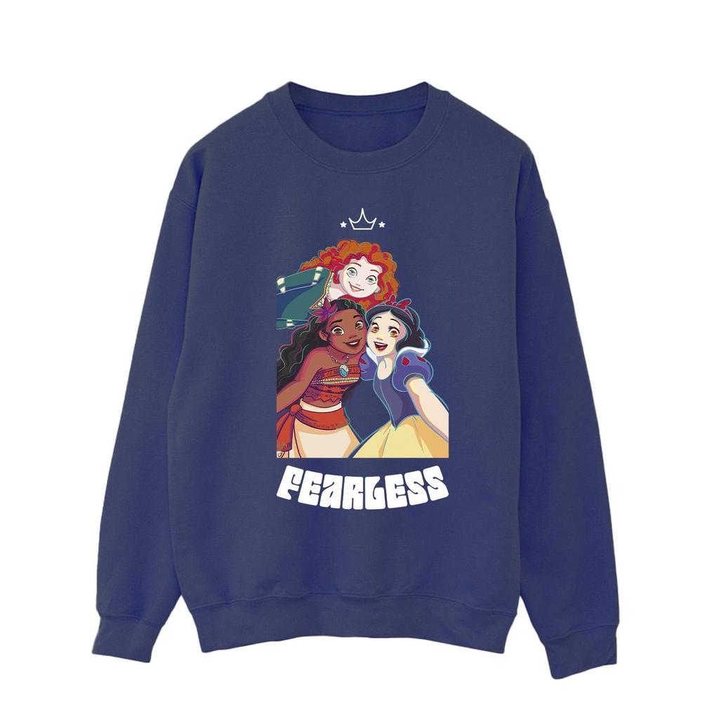 Disney Mens Princess Fearless Sweatshirt