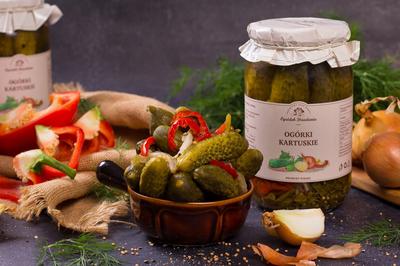 Grandpa' Garden Pickled Cucumbers With Peppers And Onions, 850