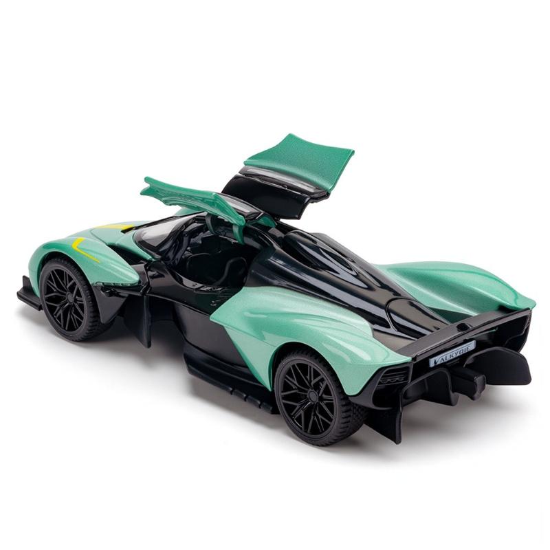 Модель спортивного автомобиля Martin Valkyrie, масштаб 1:43, лицензионная, из сплава, с акриловой коробкой, коллекционная миниатюрная машинка