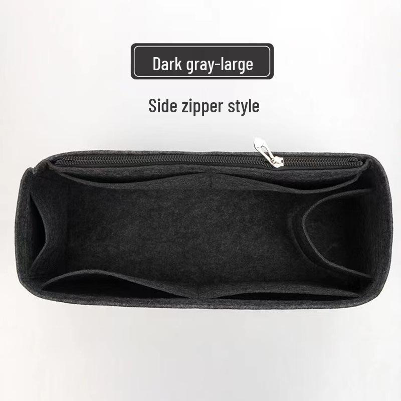 Фетровый органайзер для внутренней сумки: Многомодельное решение для косметики и хранения