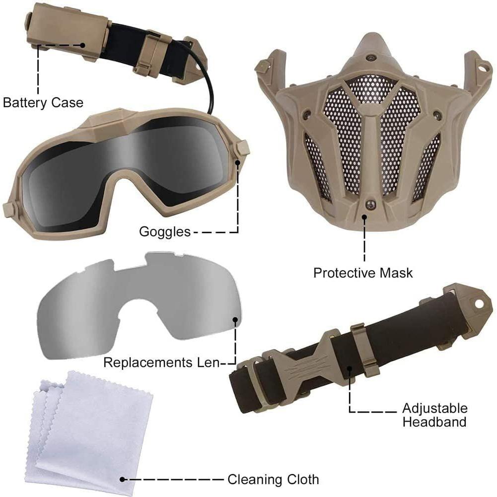 Пейнтбольные маски и очки ACH