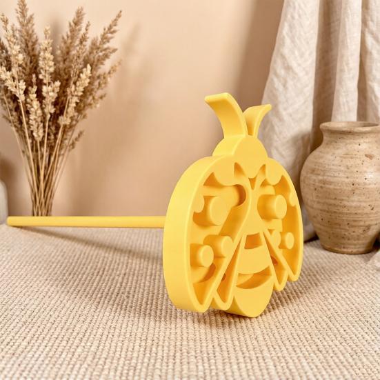 Bee Drinking Fountain Stable Support Stick Smooth Surface Corrosion Resistant Feeder for Garden Bees And