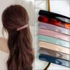 Frosted Back of The Head Hair Clips Headdress Female Lady Simple Large Hair Clip Spring Clip Hair Styling Hairpin Korean Fashion