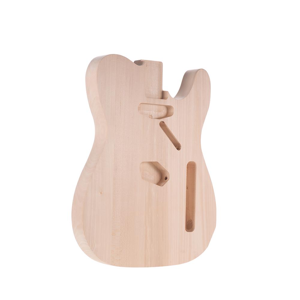 01T DIY Electric Guitar Body Basswood Material Unfinished Guitar Bodies Custom Guitar Barrel Parts
