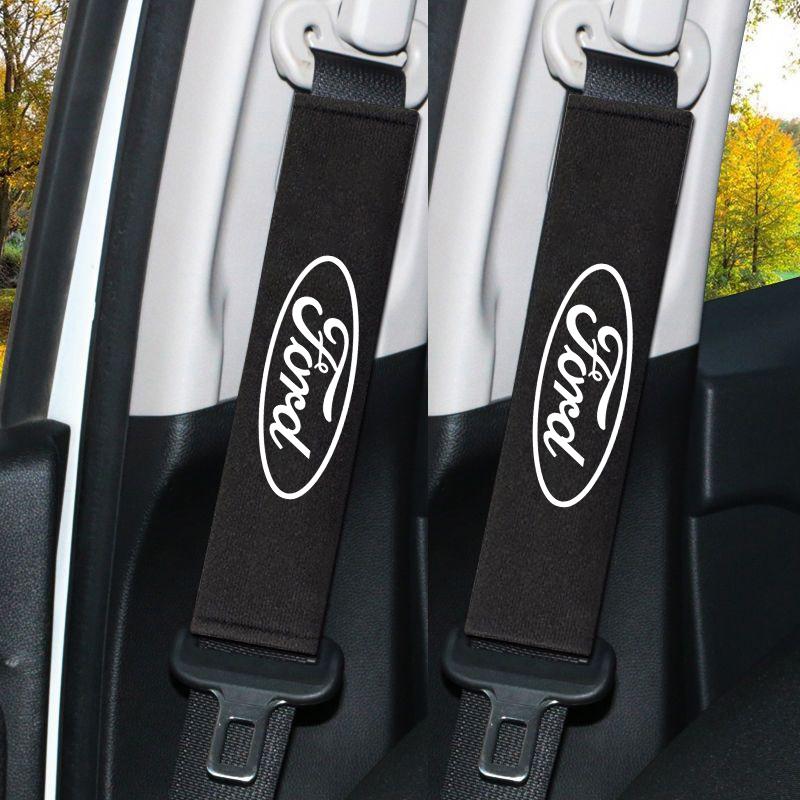 IYGU3 Car Seat Cervical Spine Neck Pillow Shoulder Pad Accessories For Ford Fiesta Focus mk2 mk3 Ranger Mondeo mk4 S-MAX Kuga