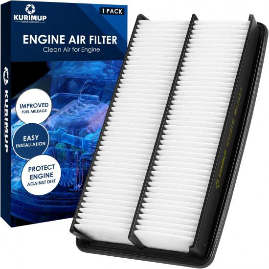 CA10013 Replacement Engine Air Filter, Efficient Filtration Offers 99% Air Purification, Fit For Honda Odyssey (2005-2010), Pilot (2009-2015), Acura