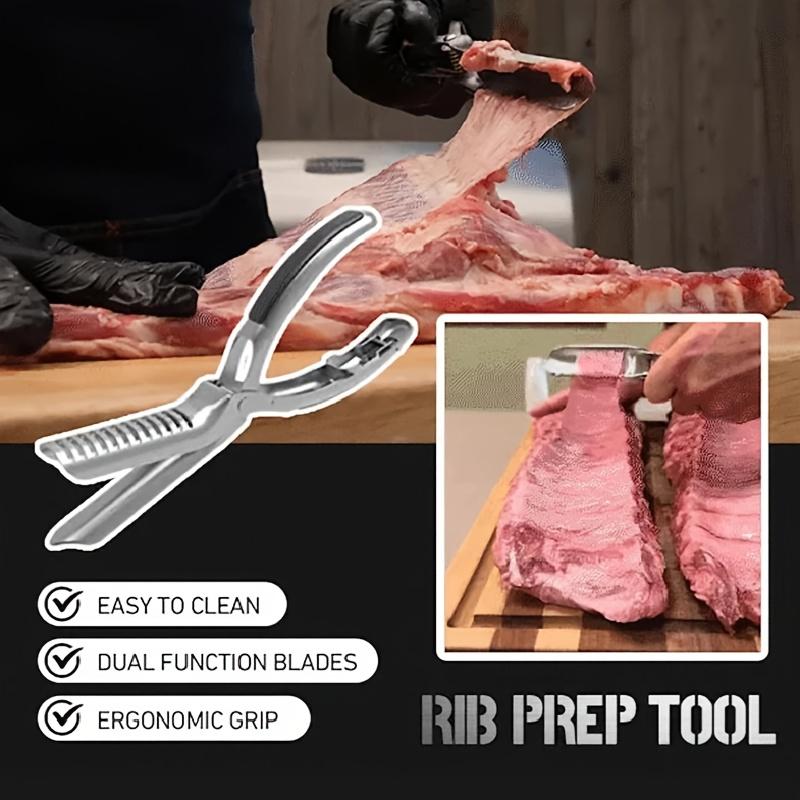 Удалитель ребер из нержавеющей стали, незаменимый мясной инструмент для каждого дома