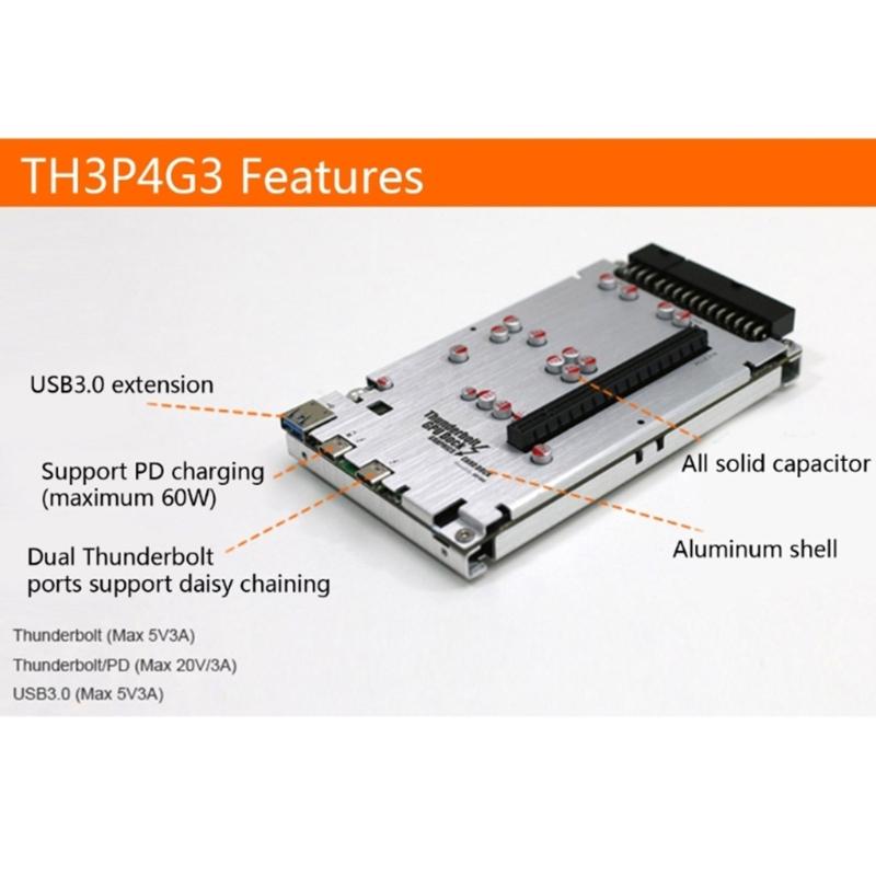 SFX PC Case- Chassis- Frame Support TH3P4G3 SFX -compatible Hub- Supports SFX and (1U) Power Bracket