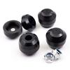 LEDISHUN Axle Sliders for Kawasaki Ninja Front and Rear Set 400/Z400 (2018-2022), (Black)