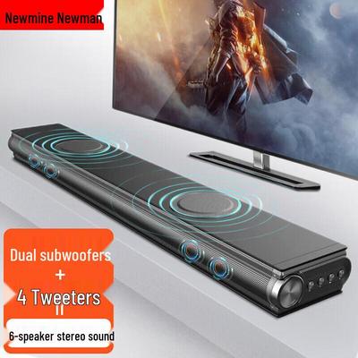 Newman AK-600pro Беспроводная звуковая панель для домашнего кинотеатра и караоке, штекер CN (адаптер в комплекте)