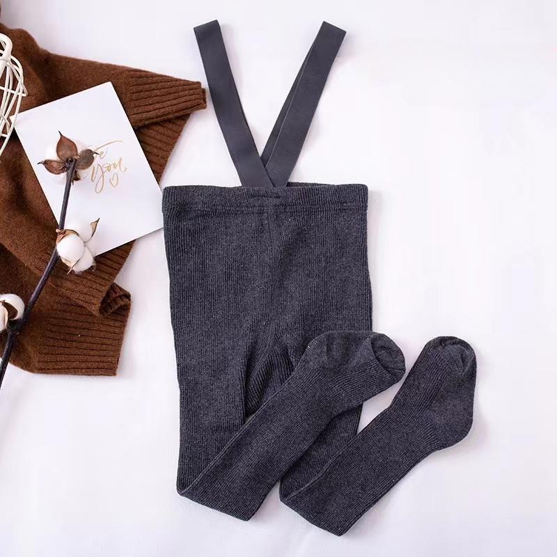 Аксессуары для новорожденных девочек и мальчиков Детские носки Комбинезон с подвязками Колготки однотонные с высокой талией Колготки с ребристым узором Леггинсы для младенцев