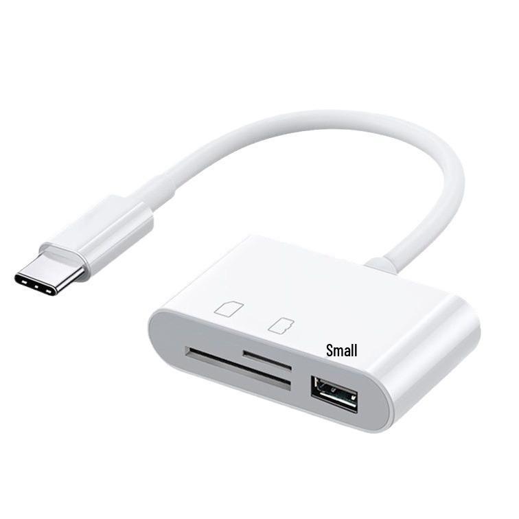 Многофункциональный кардридер USB-C с поддержкой TFSD, камеры и мобильного телефона
