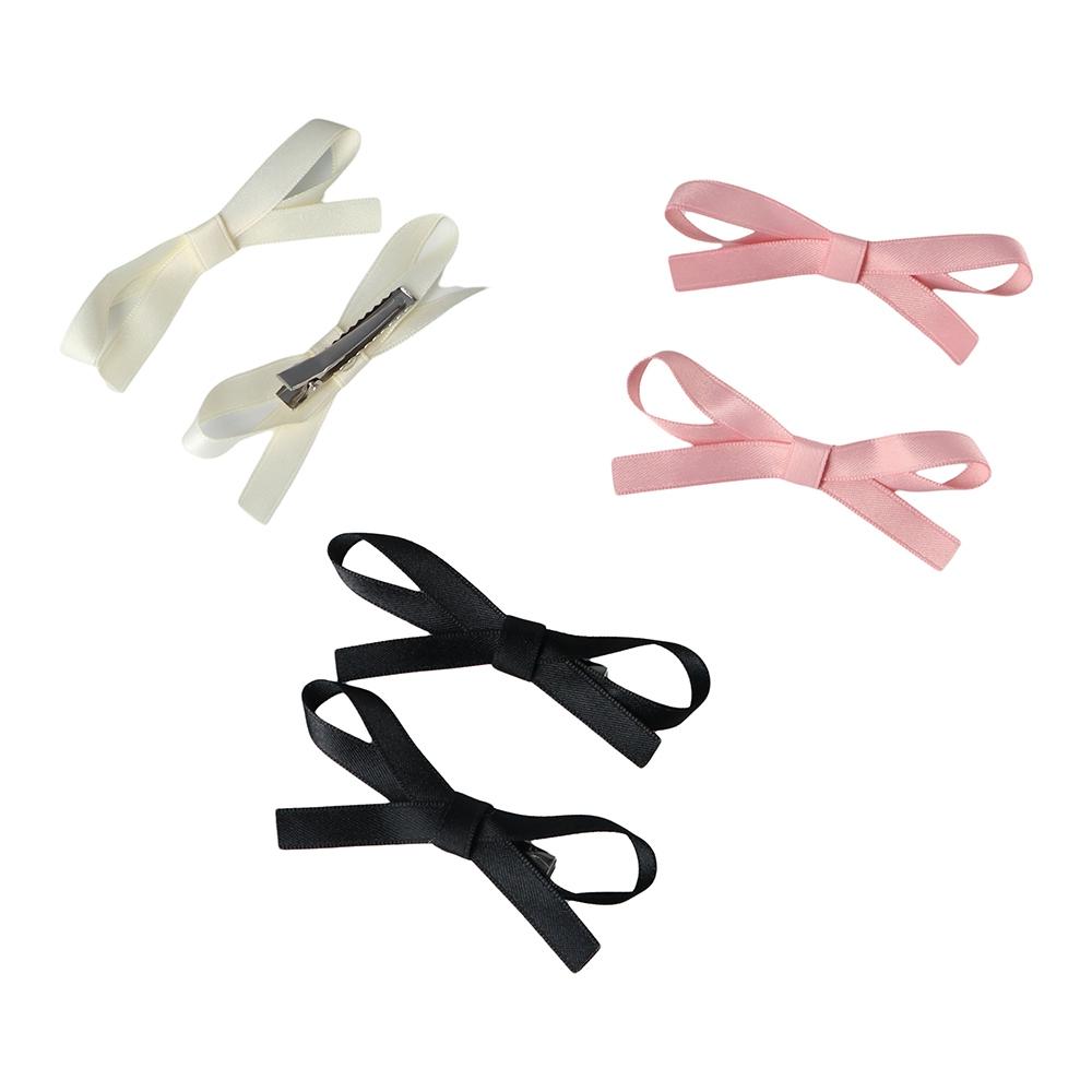 Balletcore Girl Hair Clip Bowknot Female Hair Accessories Korean Style Headwear  For Women