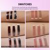 3PCS Peel Off Lip Liner Set, Long - Lasting Smudge - Resistant Water/Sweat Proof Transfer , Vibrant Multi - Color Lip Gloss , Lipstick Gift Set