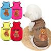 Pet Vest for Small Dogs Clothes Spring Summer Puppy Cat Sleeveless Bear Printed T-shirt Chihuahua Teddy Costumes Pets Supplies