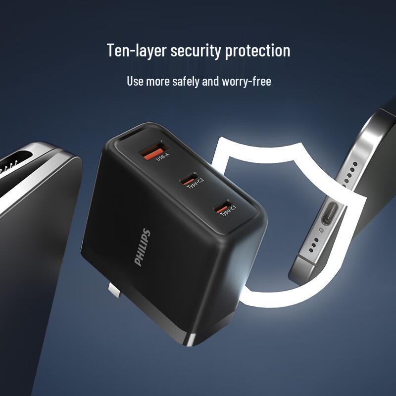 Philips Высокоскоростные GaN-зарядные устройства и кабели PD
