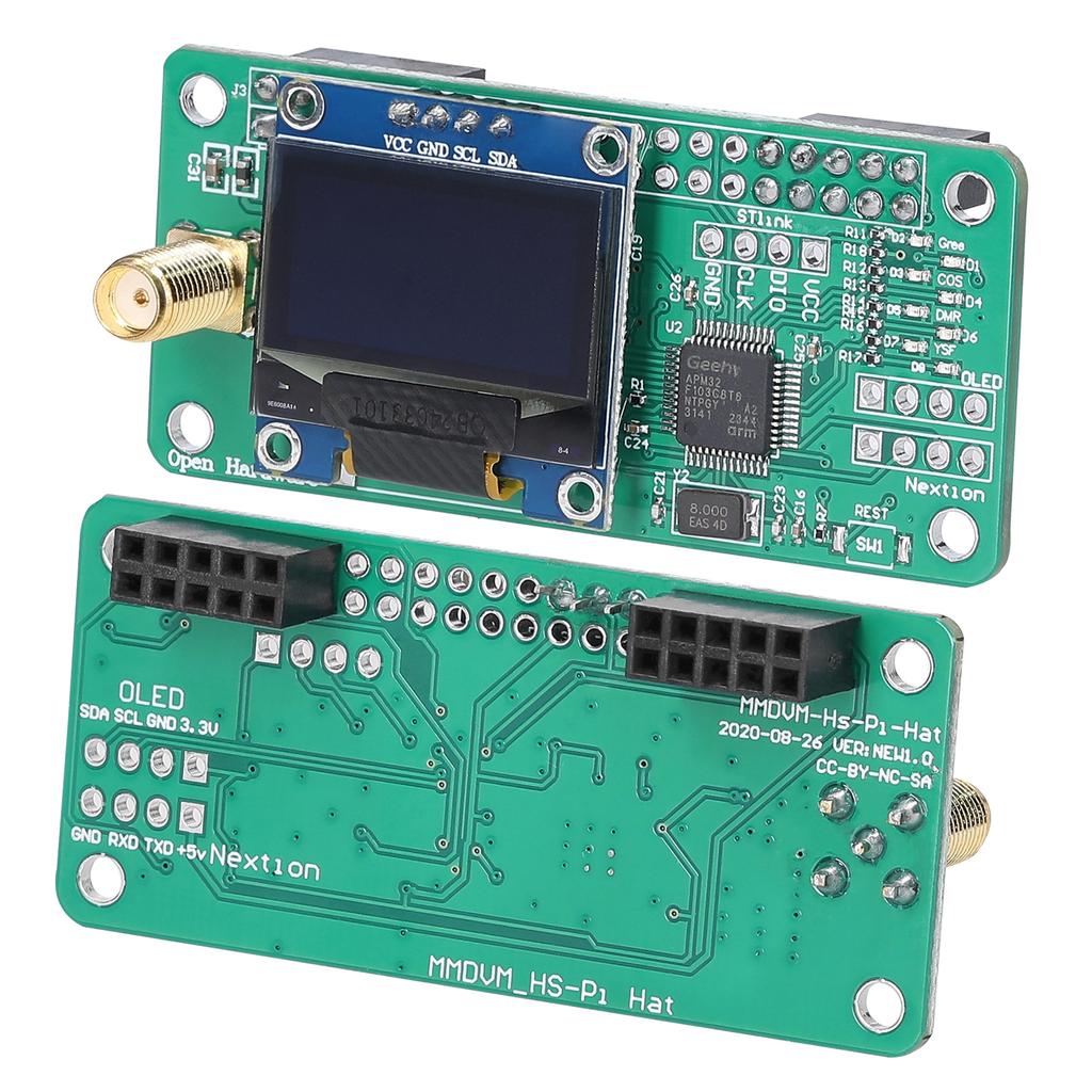 Плата расширения цифровой точки доступа Raspberry Pi MMDVM. Универсальное любительское и профессиональное цифровое радио.