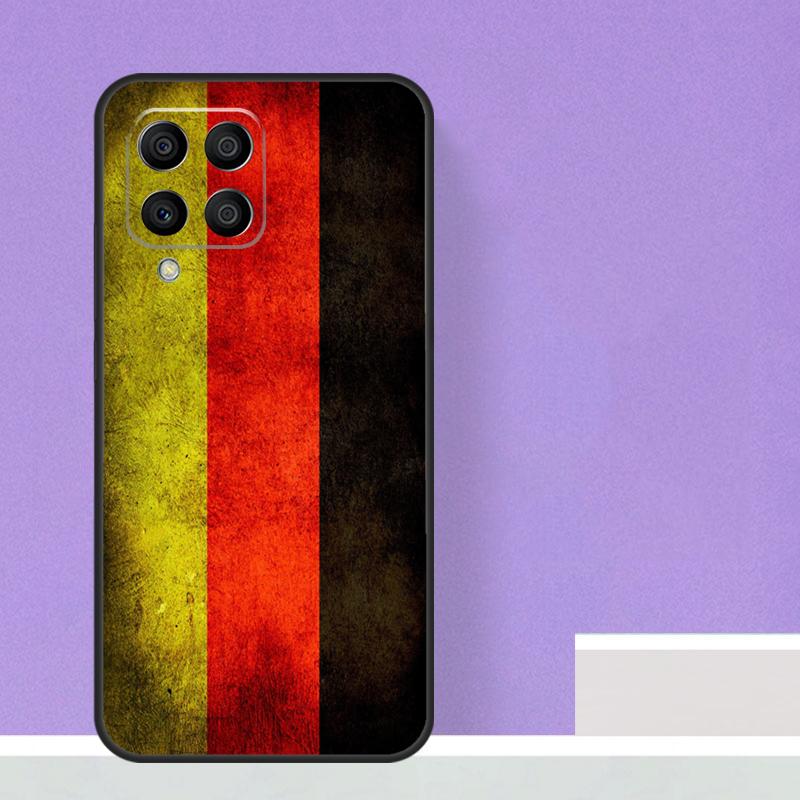 Флаг Германии Баннер для Samsung Galaxy M55 M15 M13 M33 M53 M20 M30s M31s M12 M32 M52 M11 M51 M14 M34 M54 Чехол