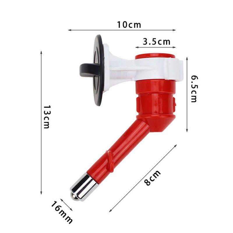 Portable Hanging Water Dispenser For Pets With Abs Plastic And Stainless Steel