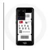 Case - Samsung - Galaxy S20 Ultra - Soft - Black - Plane Ticket Istanbul Turkey