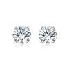 2 Carat 8.0mm D Color Stud Earrings For Women Top Quality 100% Sterling Silver Sparkling Wedding Jewelry