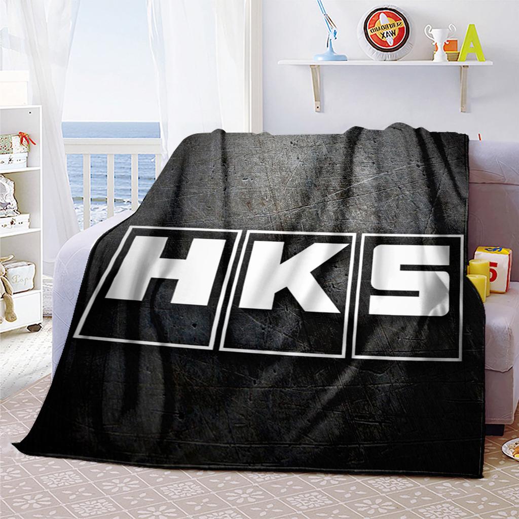 1PC Hks Blanket Soft Comfortable All Seasons Suitable Sofa Office Travel Home Use Perfect Gift