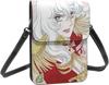 [Barasu] The Rose of Versailles Genuine Leather Smartphone Pouch Shoulder Bag, Thin, Women's and Men's Mini Pouch, Popular Wallet, Crossbody Bag