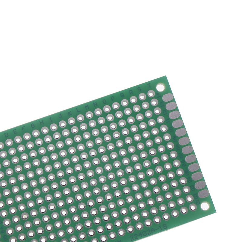 5 шт. печатная плата прототипа 2X8 3X7 4X6 5X7 6X8 7X9 см двухсторонняя универсальная печатная плата печатной платы прототипа для Arduino