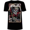 Футболка Metallica Смертельный Жнец Приталенная Высококачественная Роскошная Для Мужчин и Женщин Топ Y2k Летняя Горячая Распродажа
