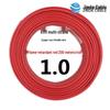 Jinda BVR0.75/1.0mm² Flame-Retardant Copper Core Flexible Wire, 200m Single-Core Multi-Strand