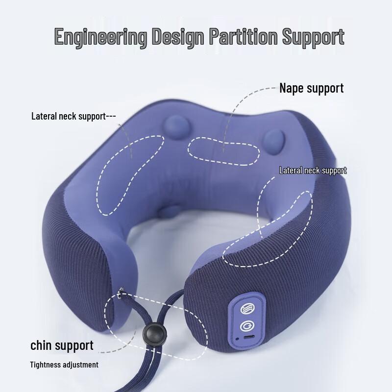 UM-1 U-Shaped Vibration Car Neck Massager Pillow