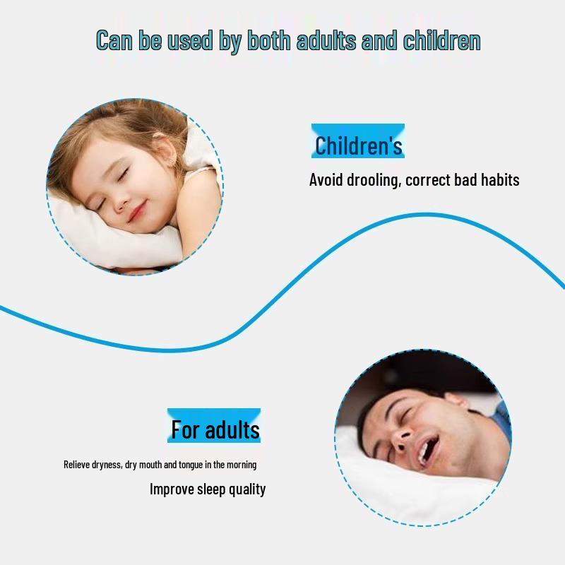 Mouth-Sealing Sleep Tape: Snoring and Mouth Breathing Corrector for Kids