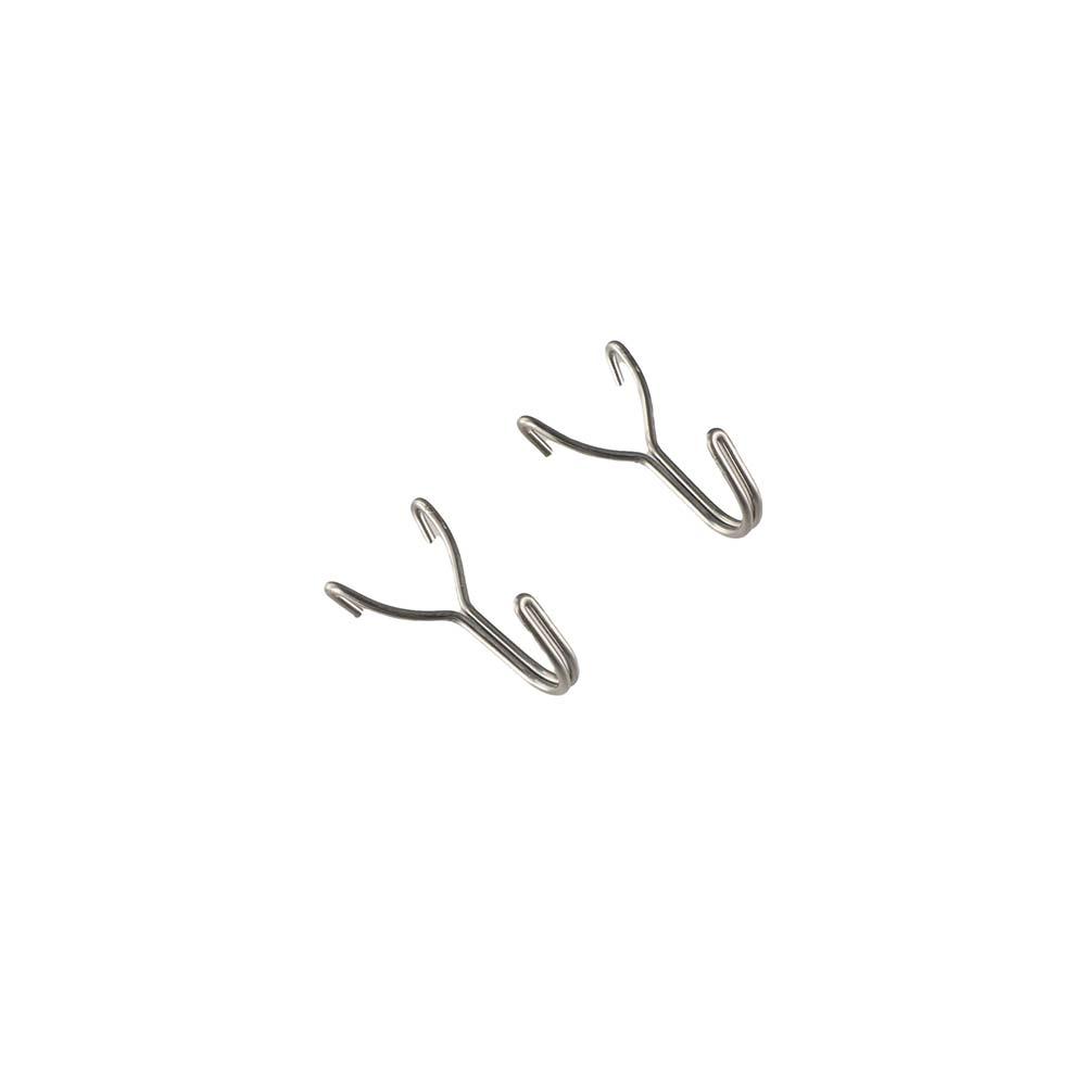 10 шт. Настенная сетка-перфорация Крючки-держатели Настенные стойки Настенные штыри из нержавеющей стали Крепеж для дисплея