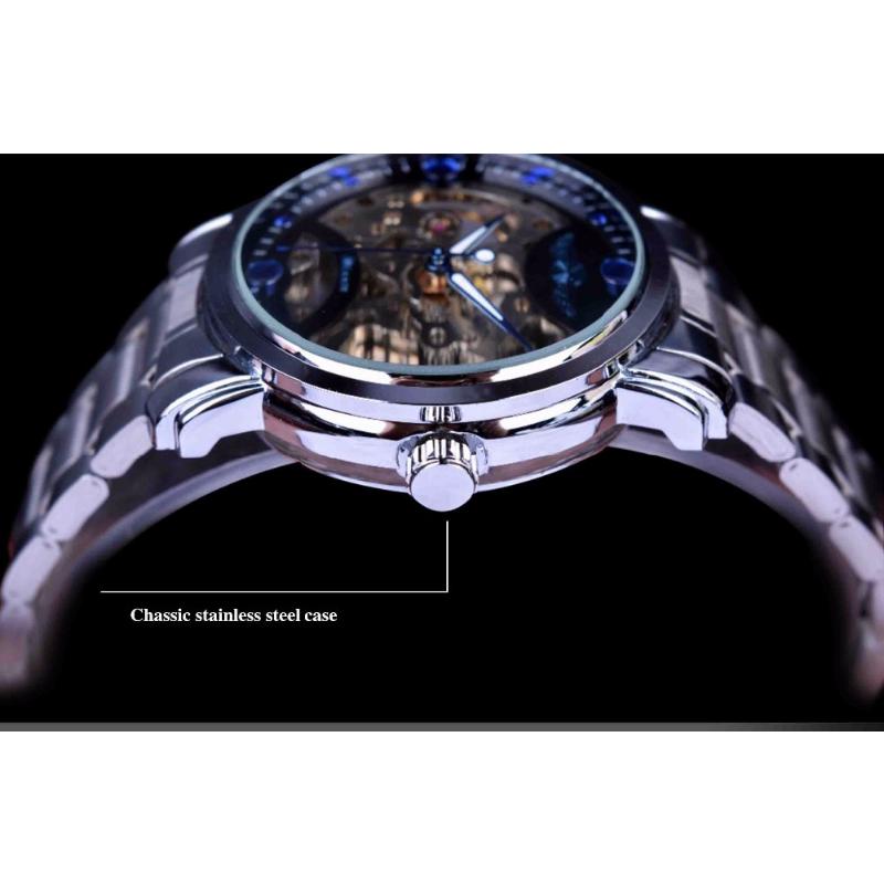 ПОБЕДИТЕЛЬ модные повседневные темпераментные ажурные автоматические механические часы