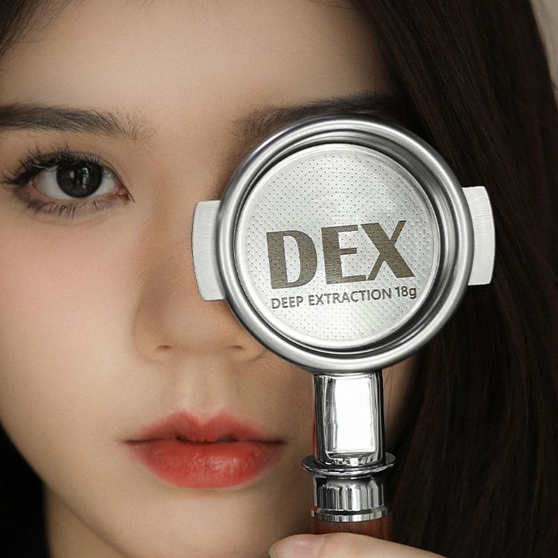 Металлическая корзина для кофейного фильтра Ручной инструмент для заваривания Кофейная порошковая чаша Фильтровальная корзина Подходит для портафильтра 58 мм