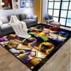Mighty Morphin Power Rangers Pattern Rug, Indoor/Outdoor Mat, for Picnic, Gameroom, Bedroom, Office, Living Room, Home Decor Carpet, Birthday Gift