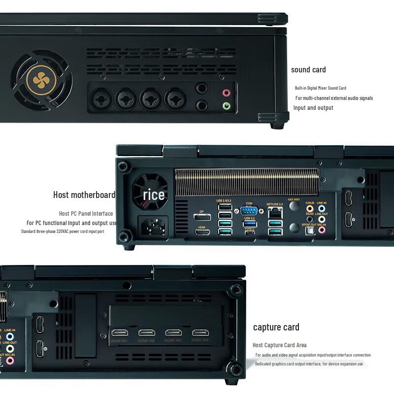 JiaShiYing 9800PLUS 6th Gen 4K HD Live Stream Switcher