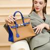 Togo Leather Platinum Bag Niche New Shoulder Large Capacity Leather High Sense Women's Bag Women's Versatile Handbag