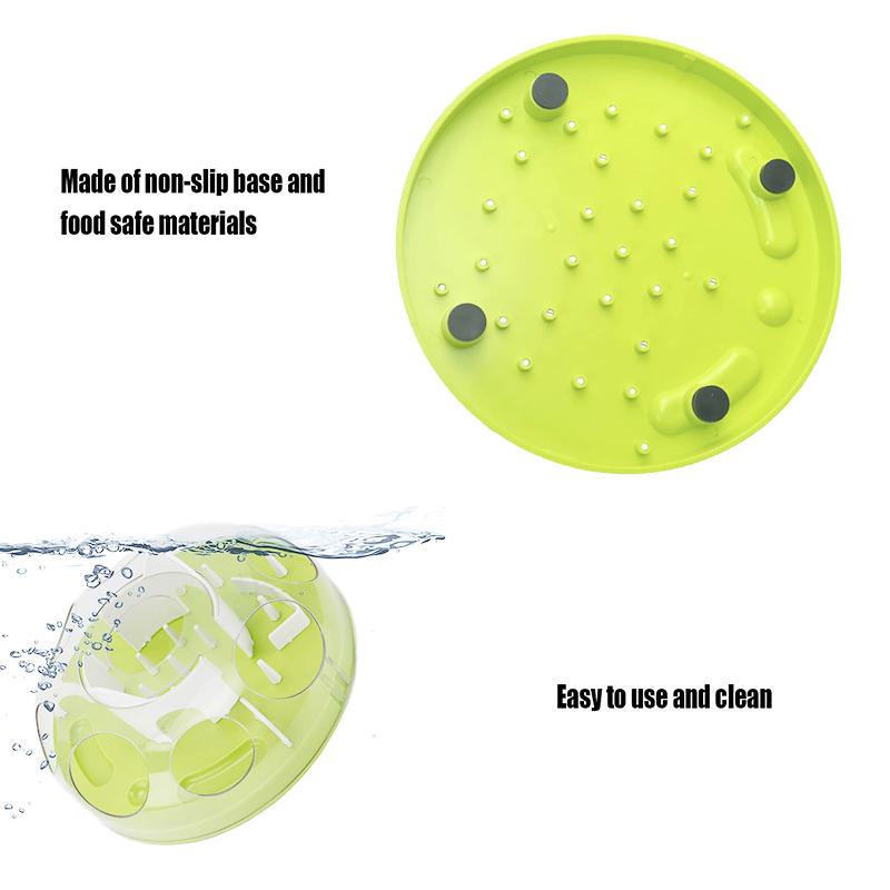 Cat Snack Puzzle Game Interactive Snack Distribution Toy Intelligence Enhancement Slow Feed Toy Cat And Dog Slow Food Bowl