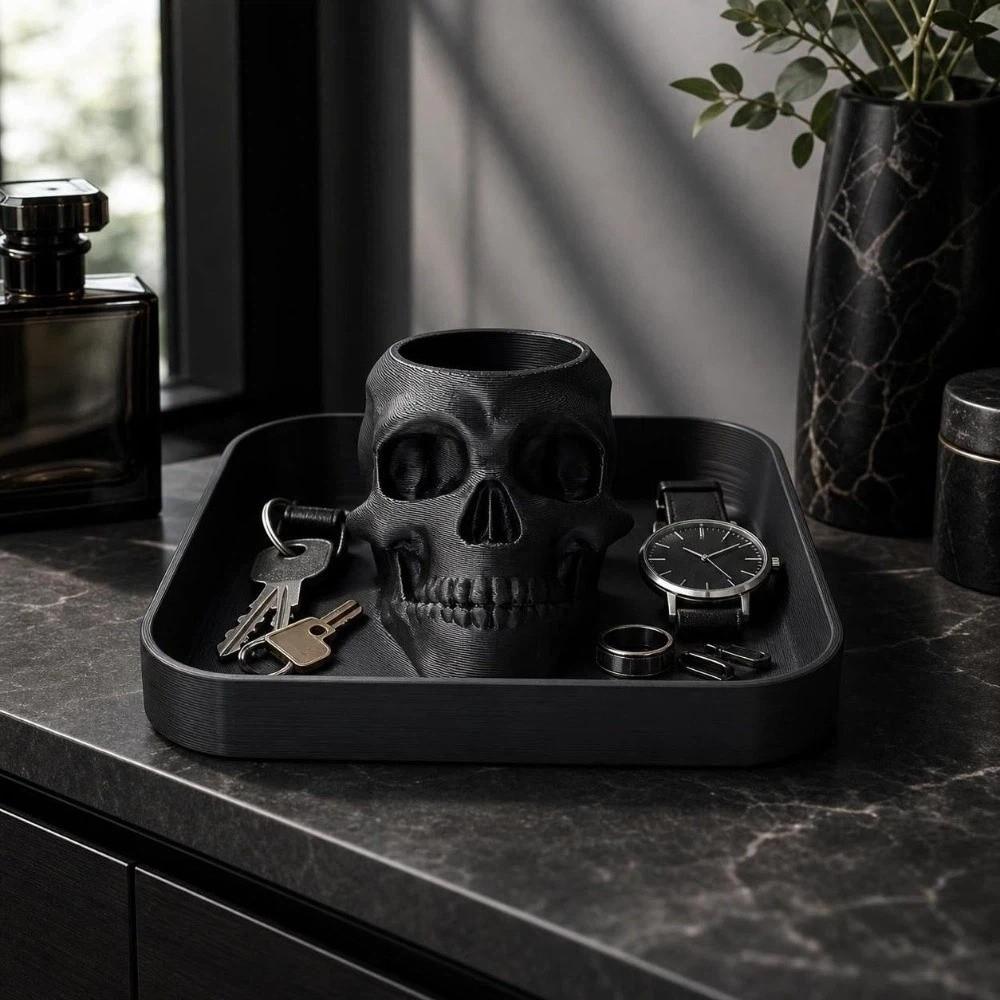 Halloween Jewelry Organizer Hand Shaped Key Holder Jewelry Storage Tray Desktop Storage